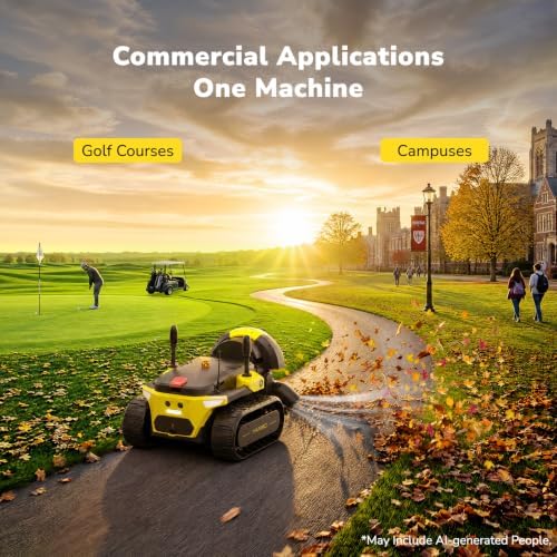 YARBO Y40 Core 2-in-1 Robot Snow Blower and Leaf Blower