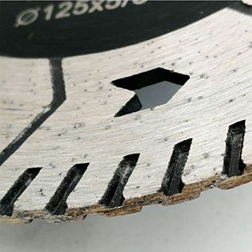 SHDIATOOL 5-Inch Diamond Cutting Disc Cut & Grind for Granite