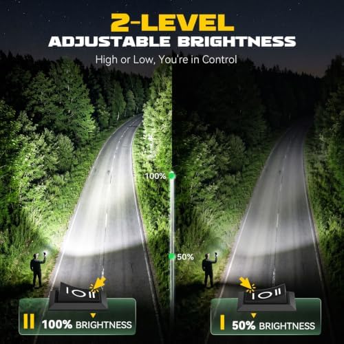MtiolHig Cordless LED Work Light Compatible with Dewalt 20v Battery, 112W 11200Lumens Underhood Work Light Tool Gifts for Men, with USB & Type-C Charging Port Emergency for Workshop(Tool Only)