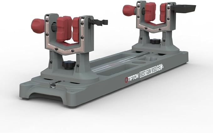 Tipton Best Gun Vise Gen 2 with 4 Mounting Positions, Adjustable Gun Clamps, Vise Mod Accessory Storage, For Gun Maintenance, Cleaning, and Gunsmithing