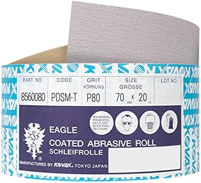 Eagle 856-0080 - Finkat PS Stickon Sheet Rolls - 20 Meters - Grit P80