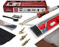 JOUNJIP Deluxe Plastic Welding Kit UL-Certified Plastic Welder & Repair 80W