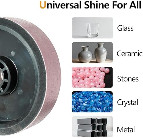 DZQ 6 Inch Grit 600 Diamond Lapidary Jewelry Grinding Wheel