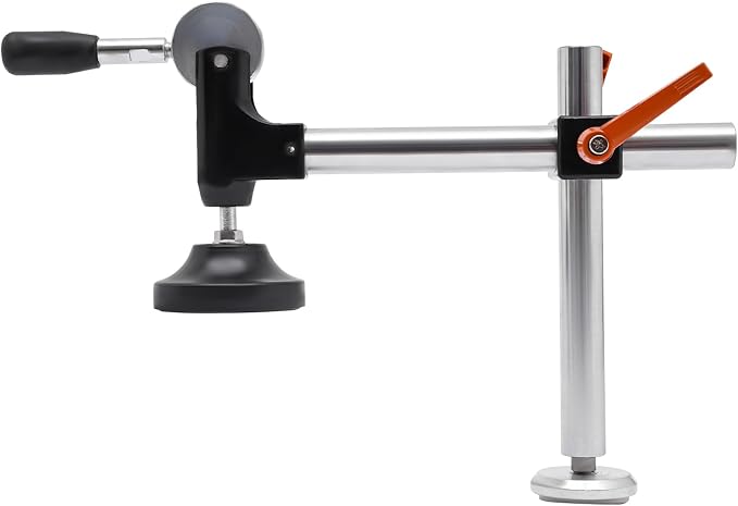 T-clamp Table Saw Presser Eccentric Press Manual Clamp Precision Sliding Table Panel Saw Adjustable Woodworking Manual Clamp Pressure Plate Device for Wood Thickness Less Than 7cm/2.76inch