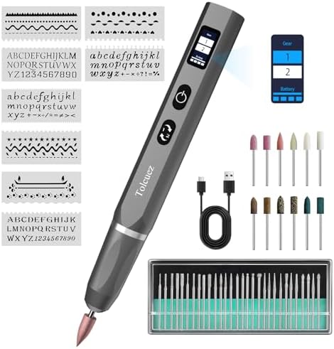 Electric Engraving Pen for Metal, Wood, Glass, Plastic,Carving Tools