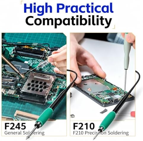 FNIRSI DWS-200 200W High Power Soldering Station Kit,2 Helping Hands