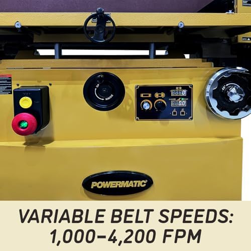 Powermatic 9" x 138" Oscillating Vertical Edge Sander, 3 HP, 230V 3Ph (OES9138B-3)