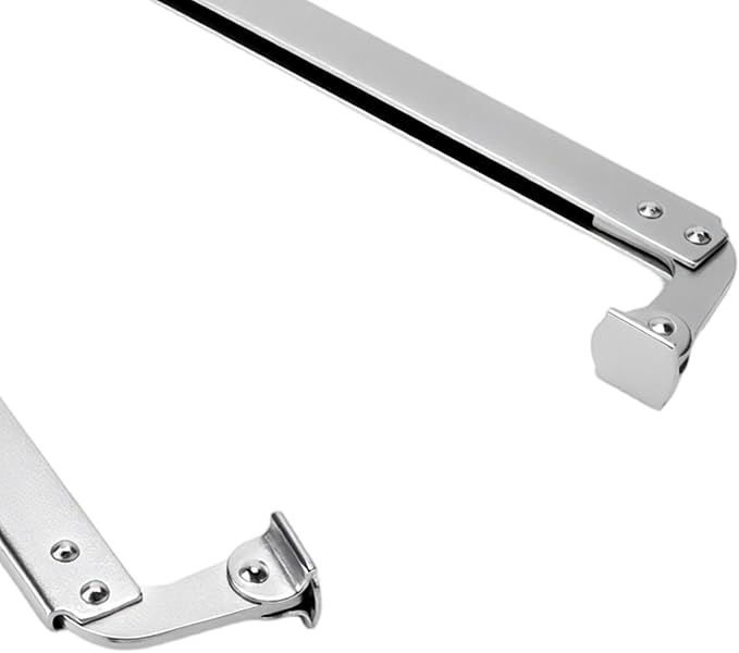 4 PCS C Type Welding Clamps, Silvery 18 Inch Locking Pliers, Face Clamp for Clamping and Fixing Objects