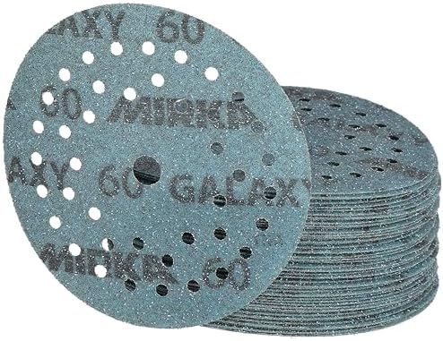 Mirka Galaxy Multifit Sandpaper 5 Inch Grit 60 50 Discs