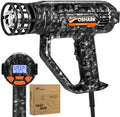 OSHARK Heat Gun for Vinyl Wrap/Window Tint/PPF, Digital LCD, Variable Temperature Heavy Duty Hot Air Gun, 2000W 122℉-1202℉ Memory Function for Auto Film Wrapping, Paint Remover, Heat Shrink and Crafts