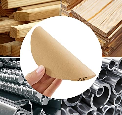 100 PCS PSA Sanding Discs 6 Inch 220 Grit Sticky-Back Sandpaper