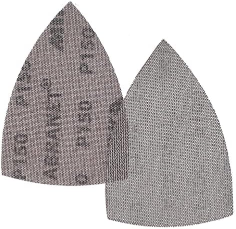 Mirka Abranet Delta Triangle Net Sanding Discs 4x6x6 inch 50 pcs