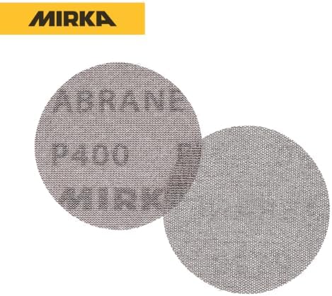 Mirka Abranet Net Grip Sanding Discs 3 inch Grit 400 50 pcs