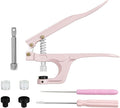 NXTOV Plastic Snap Pliersg, Hand-held Pliers Tool for T3 T5 T8 KAM Snaps, Button Fastener Press Attacher Punchfor Crafts Clothing