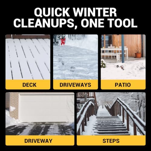 Electric Snow Shovel Compatible with DeWalt 20V Max Battery