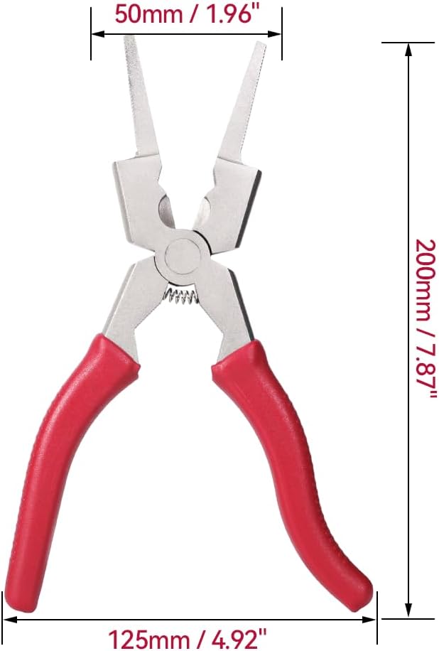ARCCAPTAIN Professional 8" Welding Pliers, Sharp MIG Plier for Rust Resistant, Long Nose Pliers with Anti-slip Handle - Durable and Efficient