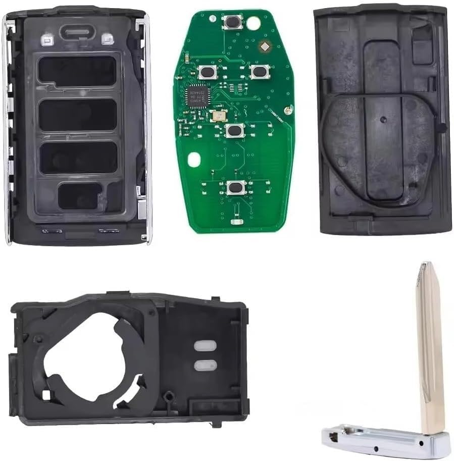 5 Button Remote Keyless Entry Key Replacement for Jeep Grand Wagoneer/Wagoneer/Grand Cherokee/L 2021-2024 FCC ID: M3NWXF0B1 IC: 7812A-WXF0B1 PN: 68469565AA