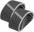 HARFINGTON 3 x 18 Inch Sanding Belts, 18 Pcs 80/120/240 Grit Silicon Carbide Abrasive Belt Sander File Belt for Woodworking, Metal Polishing, Knife Sharpener