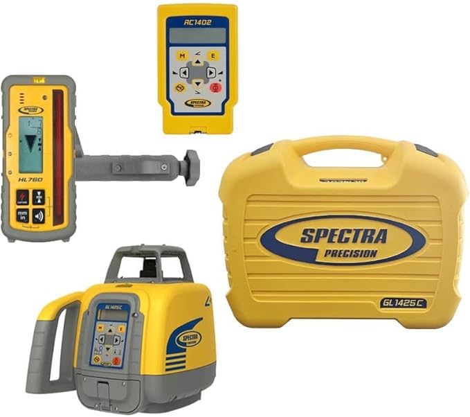 Spectra Precision GL1425C Dual Grade Automatic Self Leveling Rotary Laser