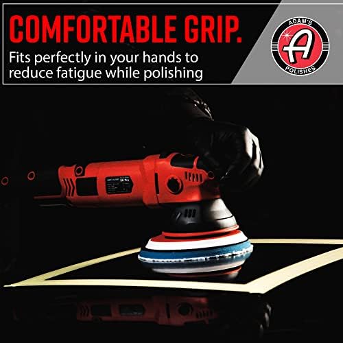 Adam's Polishes SK Pro 15mm Car Polisher - Professional Buffer Polisher For Car Detailing | Use W/Car Polish, Polishing Compound, or Car Scratch Remover | Car Wash Clay Bar Ceramic Coating