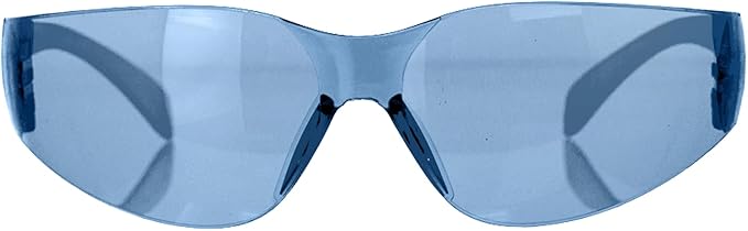 BISON LIFE Clear Safety Glasses – ANSI Z87.1 Scratch & Impact Resistant Wrap Around Eye Protection Goggles for Men & Women