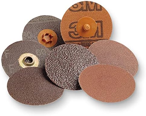 3M Roloc Disc, 361F, 24 YF-weight, TR, 3 in, Die R300V