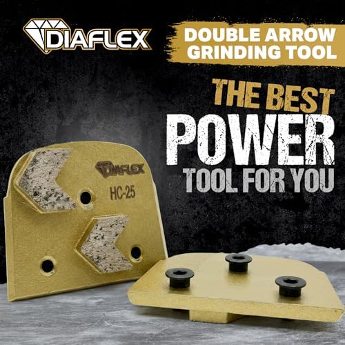 Diaflex Double Arrow Grinding Tool, 25 Grit Soft Bond, 3 Pack