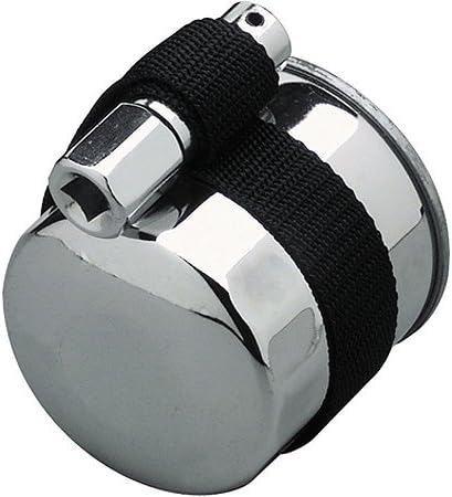 Motion Pro Oil Filter Strap Wrench Motorcycle Tool Accessories - Gray/Black / One Size