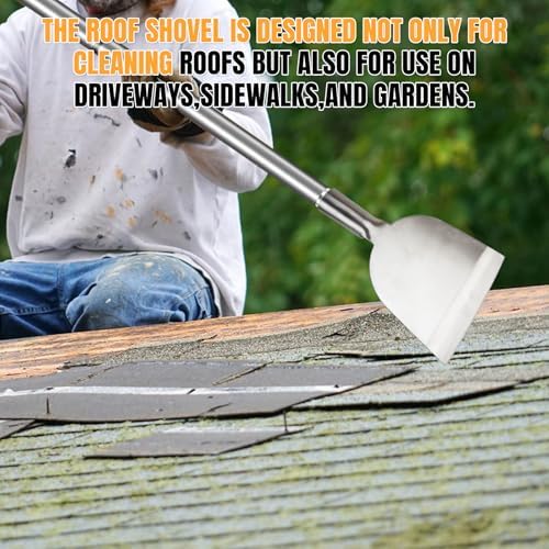 Floor Scraper Long Handle Multifunctional Cleaning Shovels Flat Head