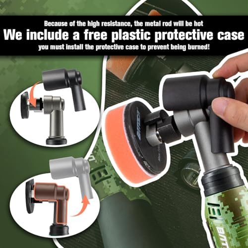 BATOCA 2026 S6 Mini Cordless Polisher 2 Heads for Car/Motorcycles Detailing Kit