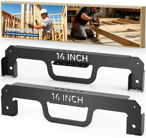 16 Inch Framing Tool, Framing Stud Layout Tool（2Pack）