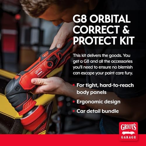 Griot's Garage G8 Correct & Protect Kit for Polishing and Detailing, 11635