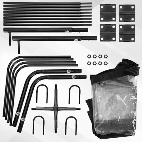 Snow Blower Cab Enclosure Canopy Cover, Blocks Flying Snow