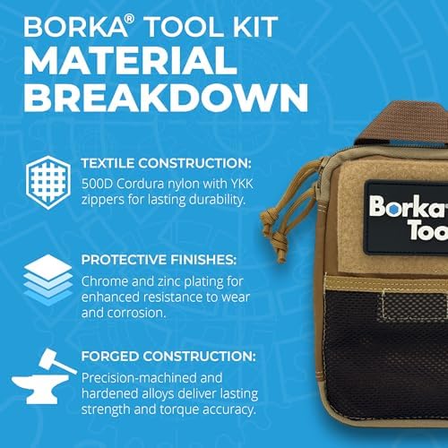 Torque Driver Kit – Extended Reach Edition: Adjustable Torque Driver with Long Ball-End Bits, Adapters, Extensions & Cordura Case – Precision Assembly & Mechanical Applications