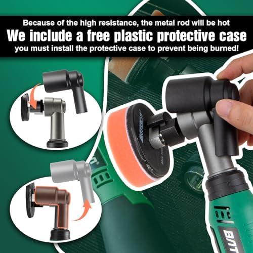 BATOCA S6 Mini Cordless Polisher 1 Heads for Car/Motorcycles Detailing Kit
