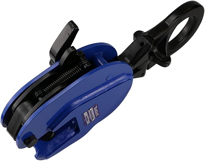 Vertical Plate Clamp, 4400lbs/2T Plate Lifting Clamp Jaw Opening up to 1.3 inch, for Lifting and Transporting