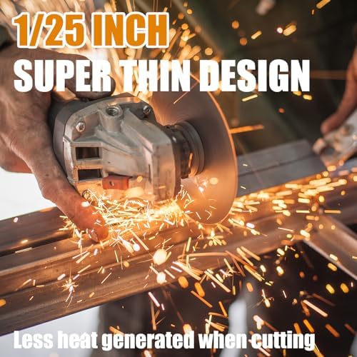 200 Pack 4-1/2 Inch Cut Off Wheels for Angle Grinder, Metal Cutting Discs