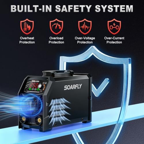 SOARFLY Stick Welder, 110V/220V Dual Voltage Welding Machine