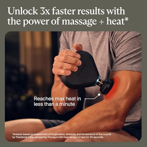 TheraGun Therabody Mini Plus Massage Gun + Heat | Faster Recovery On-the-Go