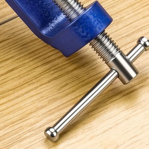 Industrial Bench Vise Workbench Metal Clamping Device With Flat Work Surface Double Guide For Alignment Suitable For Handcrafting General Repairs And Workshop Bench Use