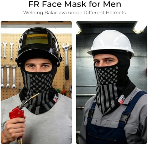 Fullsheild FR Balaclava Face Mask for Men Flame Resistant Hood Welding Cap