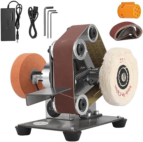 Mini Belt Sander Electric Knife Sharpener Polishing Grinding Tool
