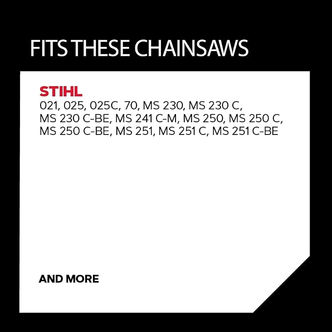 Oregon V68 PowerCut Chainsaw Chain for 18-Inch Bar, 68 Drive Links, .325" Pitch, .063" Gauge, Fits Stihl (22LPX068G),Grey
