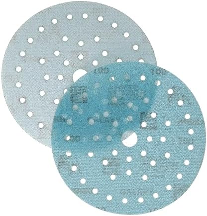 Mirka Galaxy Multifit Sandpaper 6 inch Grit 100 50 Discs