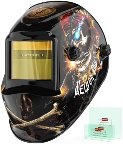 YESWELDER Auto Darkening Welding Helmet 1/1/1/1 True Color, LYG-L600A