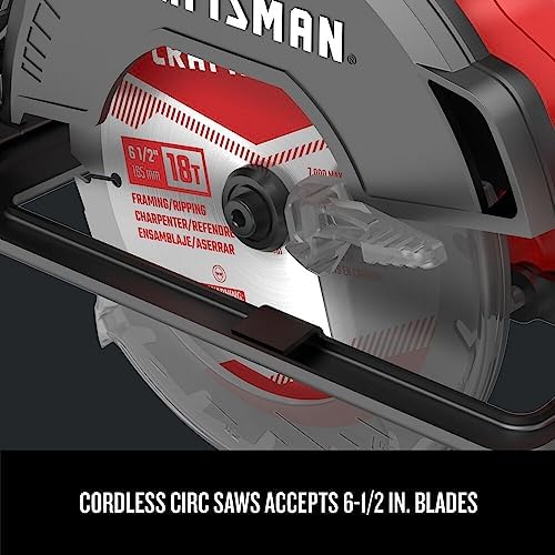 CRAFTSMAN V20 Cordless Power Tool Combo Kit, with Drill/Driver, Circular Saw, 2 Batteries and Charger (CMCK202C2)