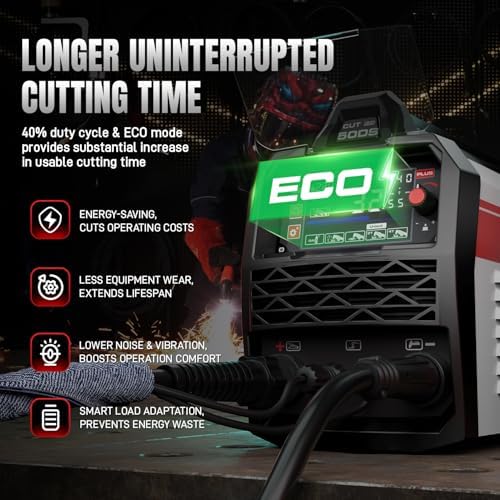 ANDELI Non-Touch Pilot Arc Plasma Cutter 50A, 110V/220V