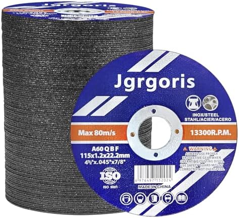 100 Count Cut Off Wheels 4 1/2 Inch, General Purpose Cutting Wheel