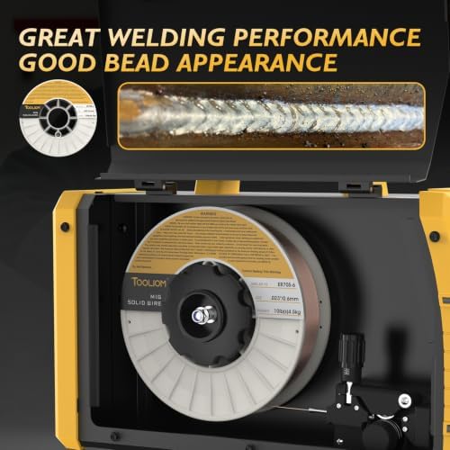 TOOLIOM ER70S-6 0.023" Mild Steel MIG Welding Wire 10LB