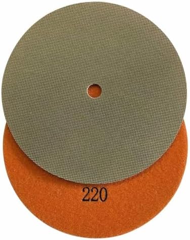 7" Electroplated Diamond Grinding Pad, 200/220 Diamond Grit